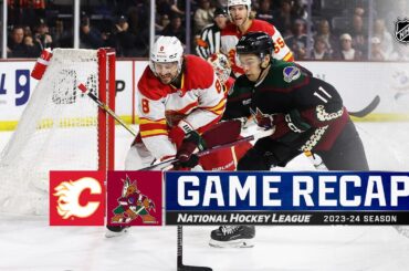 Flames @ Coyotes 1/11 | NHL Highlights 2024