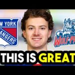 BIG New York Rangers TOP PROSPECT Brennan Othmann UPDATE | AHL ALL STAR