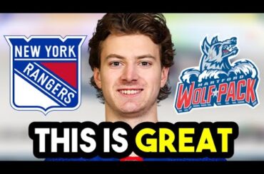 BIG New York Rangers TOP PROSPECT Brennan Othmann UPDATE | AHL ALL STAR