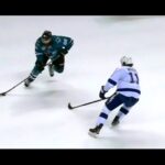 Brent Burns Snipes a Goal After Some Nice Moves vs Tampa Bay