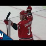 Hurricanes Strike Quick With Pair Of Highlight Reel Goals 15 Seconds Apart vs. Ducks