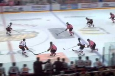 10-19-13 Medicine Hat Tigers @ Brandon Wheat Kings Ryan Pulock Goal