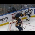 Scandella books it to dressing room after huge hit from Laine