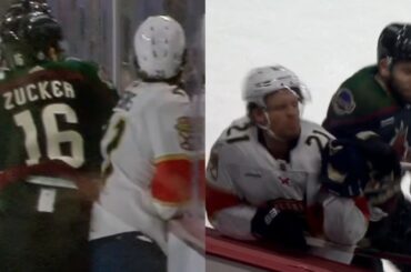 Jason Zucker Ejected For Hit From Behind On Nick Cousins