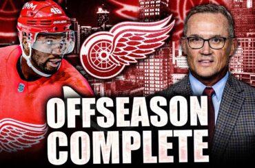 STEVE YZERMAN COMPLETES THE DETROIT RED WINGS OFFSEASON: FINAL CONTRACT SIGNED (Givani Smith) NHL