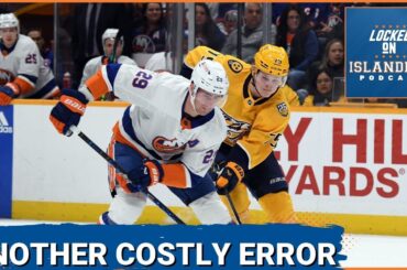 The New York Islanders Let Another Game Slip Away Late in the Third Period