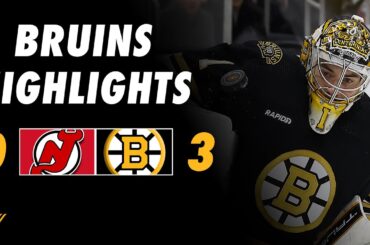 Bruins Highlights & Analysis: Boston Blanks Devils In Convincing, Shutout Win