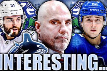 DOES THIS MEAN A TRADE IS COMING? VANCOUVER CANUCKS NEWS & UPDATES (RICK TOCCHET WATCH)