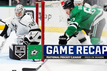 Kings @ Stars 1/16 | NHL Highlights 2024