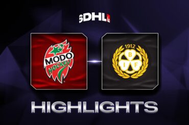 MoDo Hockey vs. Brynäs IF - Game Highlights