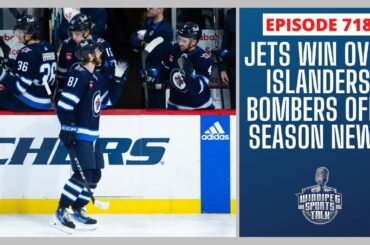 Winnipeg Jets defeat New York Islanders 4-2, have two days off, Blue Bombers sign Stanley Bryant