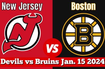 New Jersey Devils vs Boston Bruins | Live NHL Play by Play & Chat