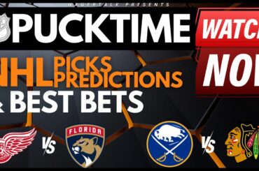 NHL Predictions, Picks & Odds | Red Wings vs Panthers | Canadiens vs Devils | PuckTime Jan 17