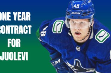 Canucks news: Canucks re-sign defenceman Olli Juolevi to a one-year, $750k contract