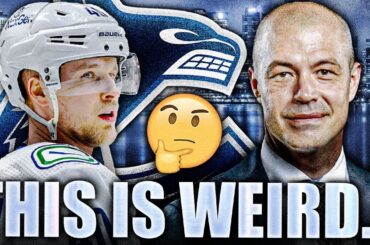 SOMETHING'S NOT RIGHT W/ THE VANCOUVER CANUCKS & ELIAS PETTERSSON… (Patrik Allvin Gives An Update)