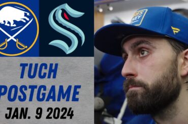 Alex Tuch Postgame Interview vs Seattle Kraken (1/9/2024)