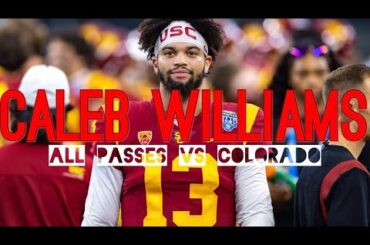 Film Room: Caleb Williams Vs Colorado: All Passes