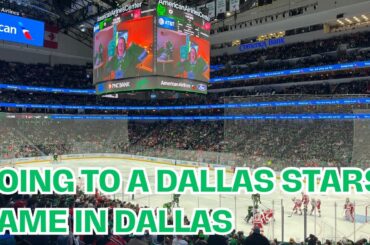 We Went to a Dallas Stars Game in Dallas