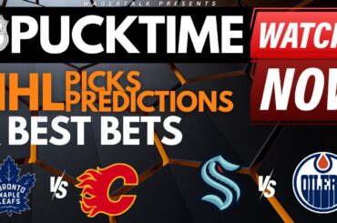 NHL Predictions, Picks & Odds | Avalanche vs Bruins | Kraken vs Oilers | PuckTime Jan 18