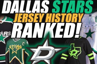 NHL Dallas Stars Jersey History RANKED!