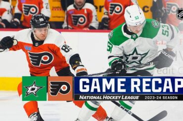 Stars @ Flyers 1/18 | NHL Highlights 2024