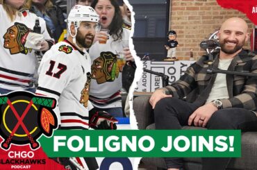 Nick Foligno joins the show to discuss his contract extension with the Blackhawks | CHGO Blackhawks