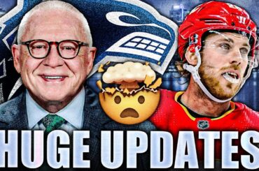 HUGE CANUCKS NEWS: JIM RUTHERFORD SIGNS EXTENSION + ELIAS LINDHOLM TRADE RUMOURS (Calgary Flames)