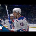 Rangers' Artemi Panarin Fires Home One-Timer After Victor Hedman Blows A Tire