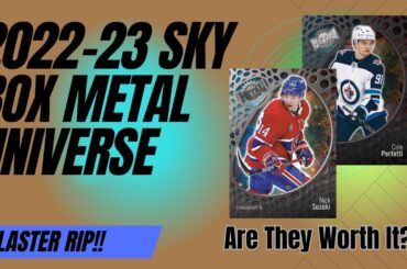 ARE THESE WORTH IT AT $50/BLASTER: 22-23 Metal Universe Hockey!