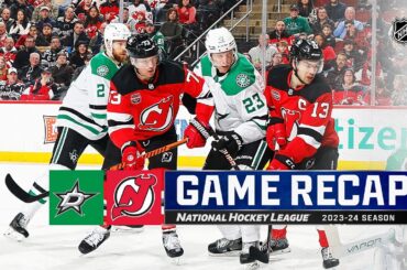 Stars @ Devils 1/20 | NHL Highlights 2024