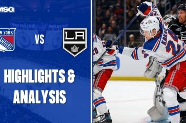 Kings Hold On To Defeat Rangers 2-1 In Quick's LA Return | New York Rangers