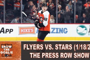 Philadelphia Flyers vs. Dallas Stars (1/18/24) - The Press Row Show: Pregame, INTs, Postgame