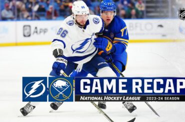 Lightning @ Sabres 1/20 | NHL Highlights 2024