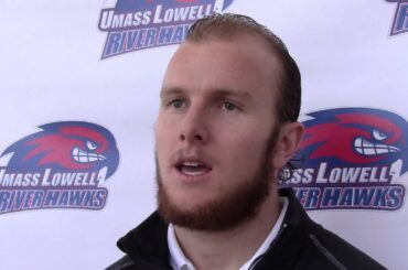 UMass Lowell junior Chad Ruhwedel Interview from Frozen Four Press Conference (4/3/13)