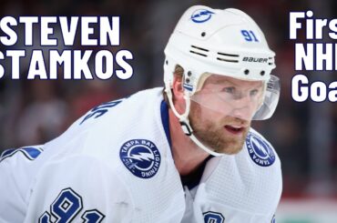 Steven Stamkos #91 (Tampa Bay Lightning) first NHL goal Oct 30, 2008 (Classic NHL)