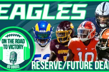 Eagles Sign 20 Players to Future/Reserve Contracts | Terrell Lewis, J Ngata, Austin Watkins & More