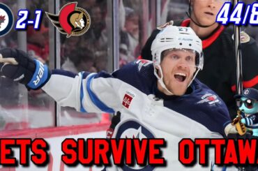 Jets Game Reaction 2023-24 44/82 WPG-2 OTT-1 OTW —EHLERS DOES IT AGAIN!!—