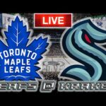 Toronto Maple Leafs vs Seattle Kraken LIVE Stream Game Audio  | NHL LIVE Stream Gamecast & Chat