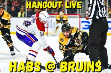 Canadiens @ Bruins Game #46 Hangout Live 01/20/24