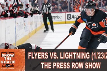 The Press Row Show: Carter Hart Takes Leave - Philadelphia Flyers vs. Tampa Bay Lightning (1/23/24)