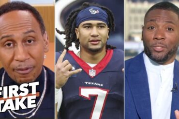 FIRST TAKE | Stephen A. on why C.J. Stroud have no fear heading into playoffs & Texans upset Browns