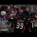 Anaheim Ducks Vs Buffalo Sabres Scrum