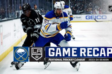 Sabres @ Kings 1/24 | NHL Highlights 2024