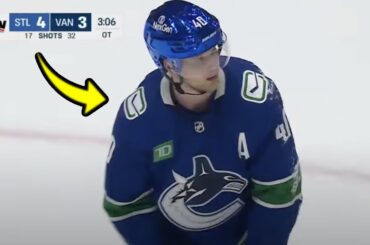 I could not BELIEVE how this Canucks game ended...