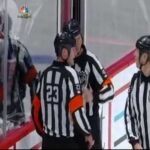 John Moore blows up Dale Weise - Match Penalty