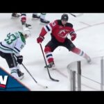 Stars' Wyatt Johnston Pulls Off Absurd Toe Drag Before Lighting The Lamp vs. Devils