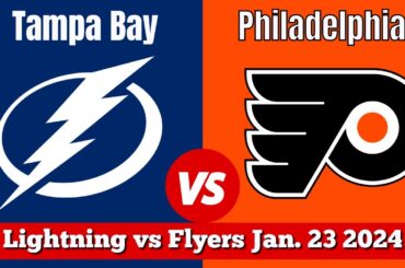 Tampa Bay Lightning vs Philadelphia Flyers | Live NHL Play by Play & Chat