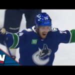 Canucks' Pius Suter Fires Home Game-Tying Goal Late To Cap Off Third Period Hat Trick vs. Blues