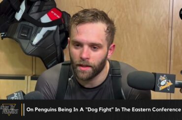 Bryan Rust Talk Penguins "Dogfight" In Standings