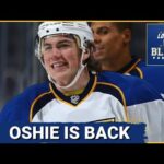 T.J Oshie Returns To The St. Louis Blues